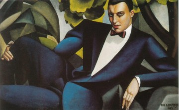 Tamara de Lempicka Werke - Porträt des Marquis d Afflito 1925 zeitgenössische Tamara de Lempicka